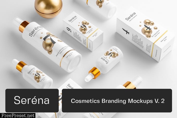 Serena – Cosmetics Branding Mockups Vol. 2