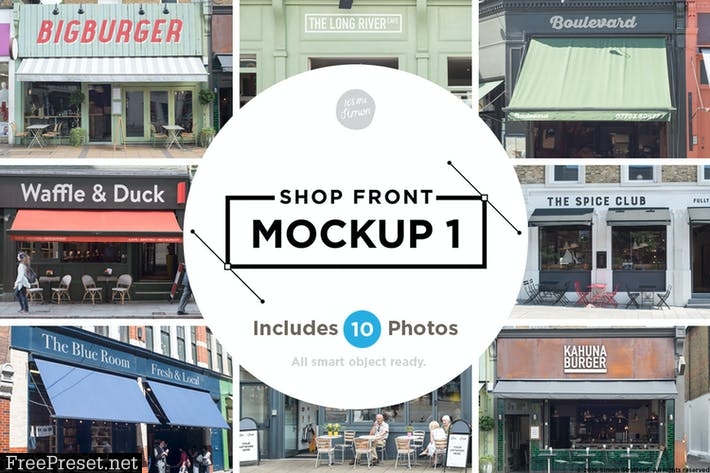 Shop facade mockup 1 8UA3V7