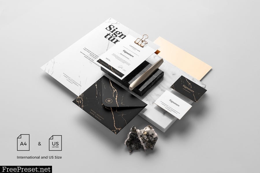 Signature Branding Mockup Vol. 1