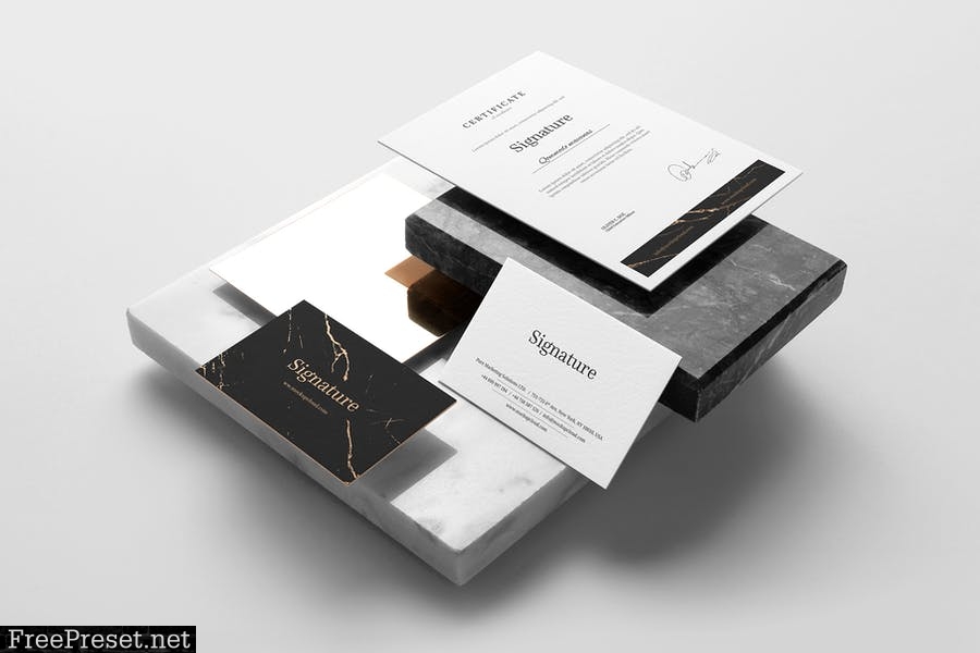 Signature Branding Mockup Vol. 2