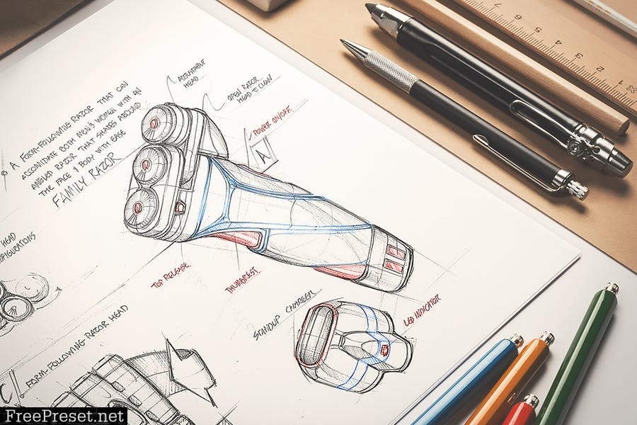 Sketchbook Mockup / Artists Edition