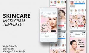 Skin Care Instagram Template v1 EWEC2ZS