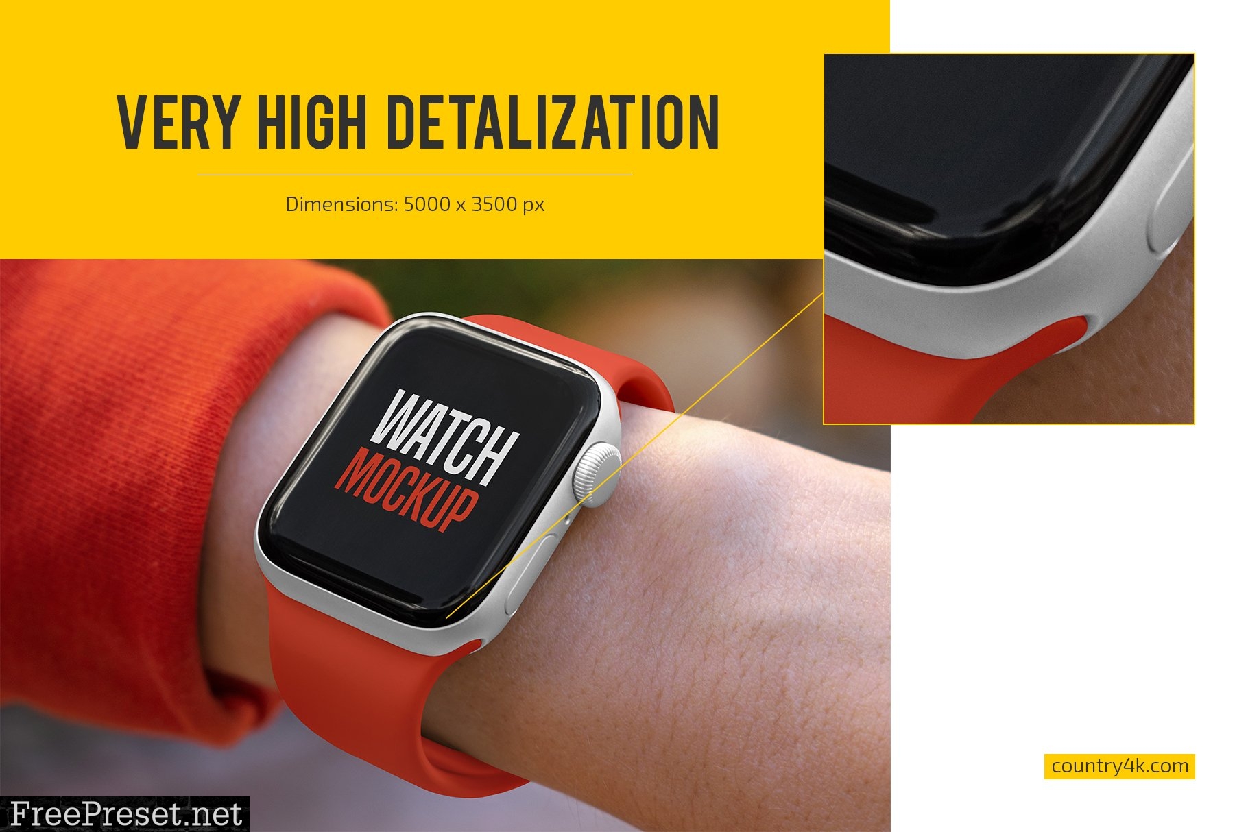 Smart Watch Mockup Set 5999449