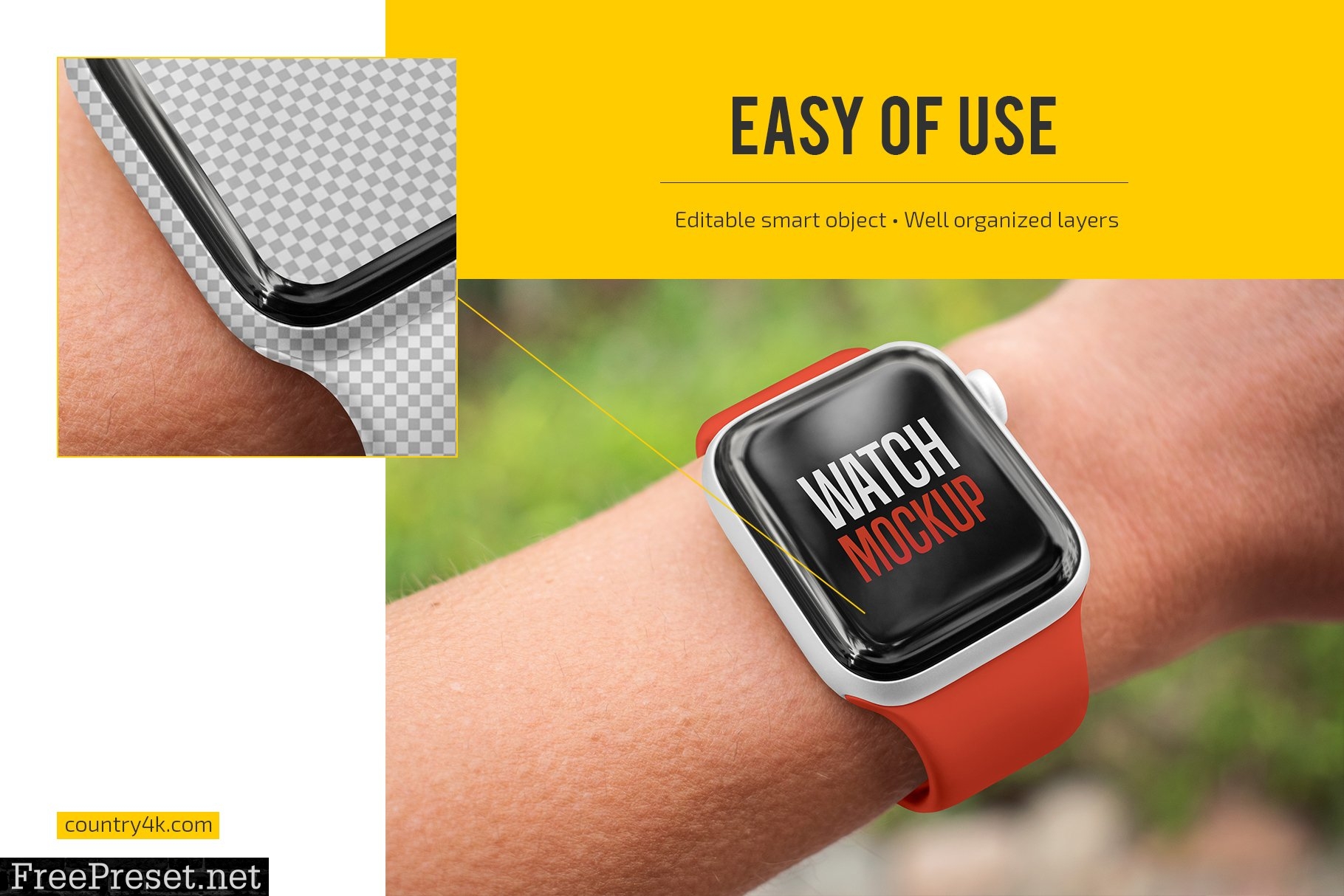 Smart Watch Mockup Set 5999449