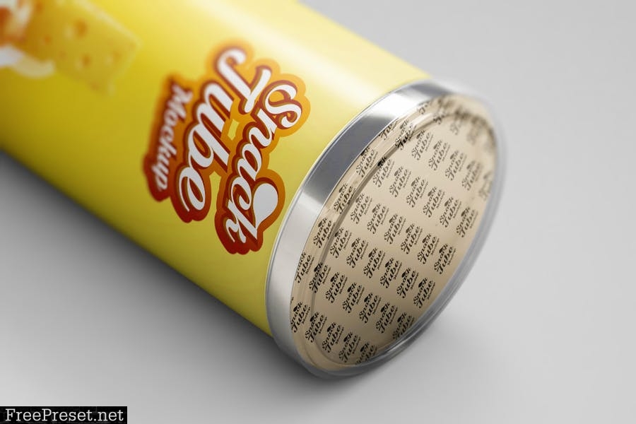 Snack Tube Mockup 373B6P