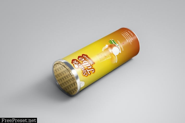 Snack Tube Mockup 373B6P