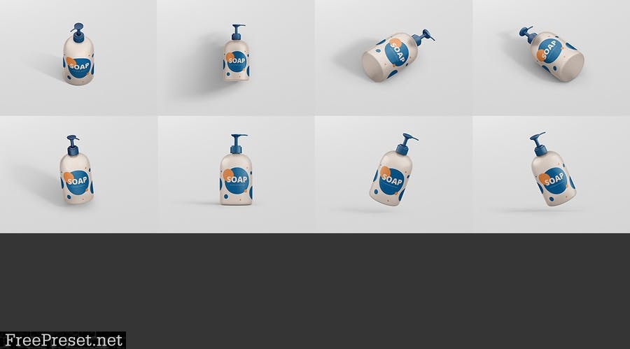 Soap Dispenser Mockup Big Size