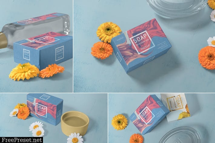 Soap Packaging Mockups 4RK2DUB