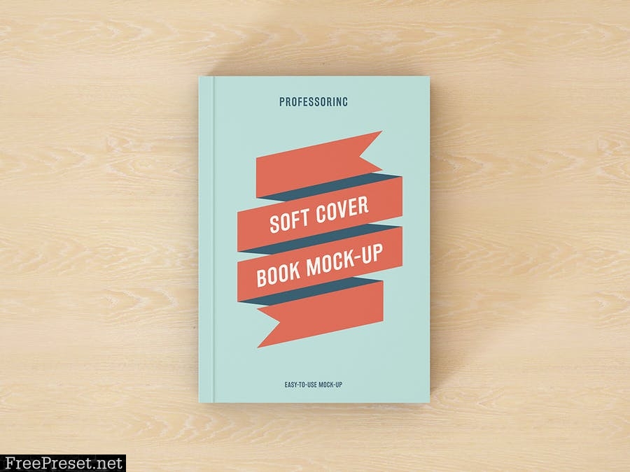 Soft Cover Book Mock-Up