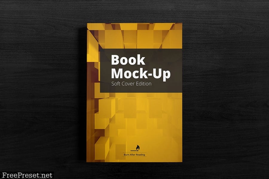 Soft Cover Book Mockup