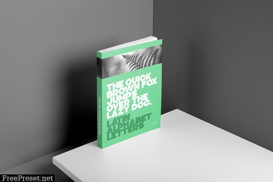 Softcover Book Mockup