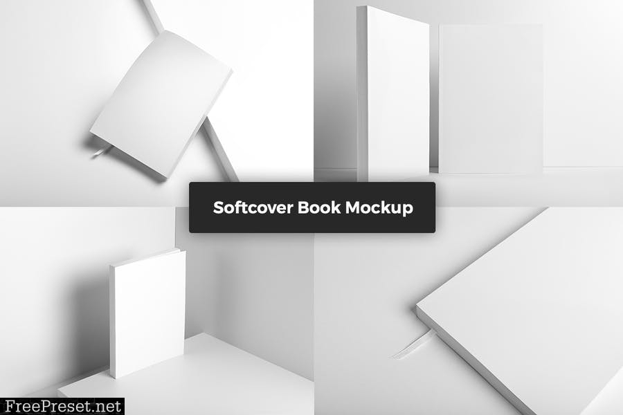 Softcover Book Mockup