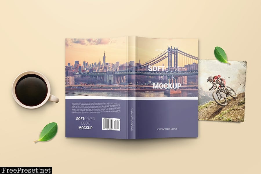 Softcover Book Mockups