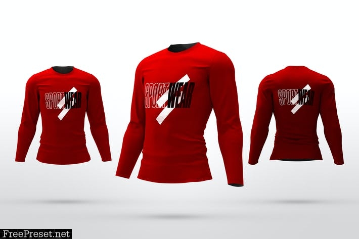 Sport Long Sleeve Mockups