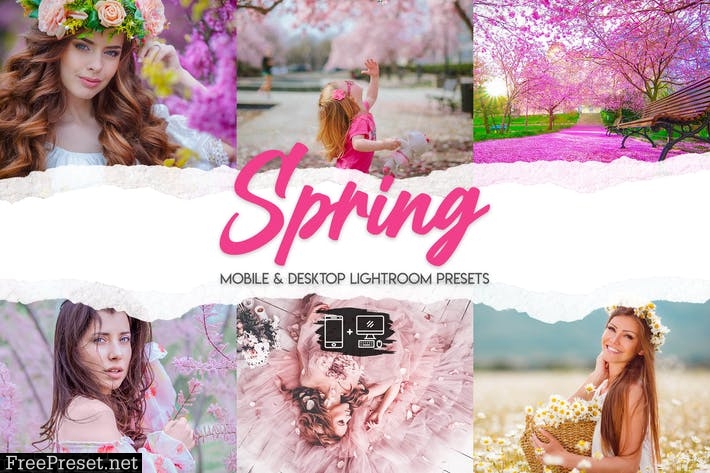 Spring - 15 Premium Lightroom Presets