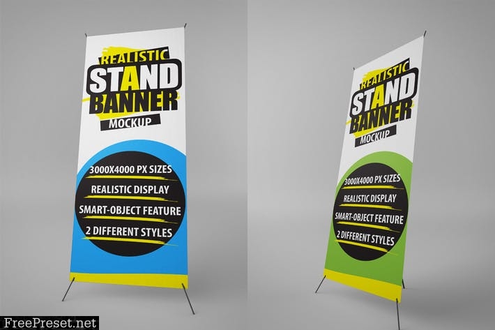 Stand Banner Mockups JNFAM2