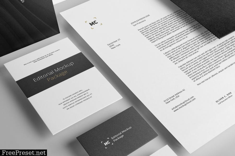 Stationery Branding Mockup Vol. 3