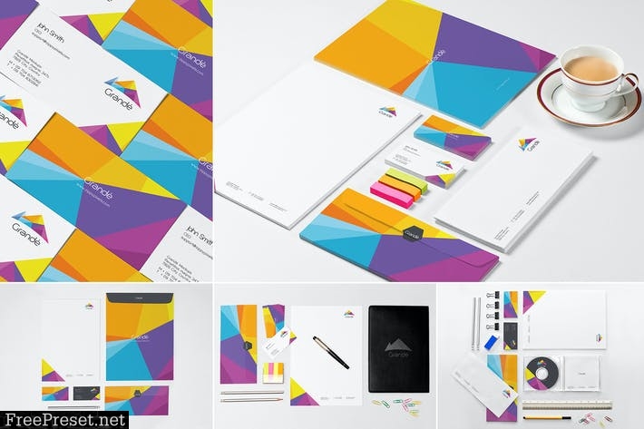 Stationery Branding Mockups UWCJCH