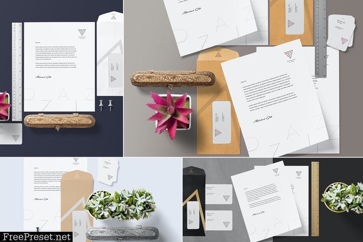 Stationery Mockup Scenes FB2UDQ