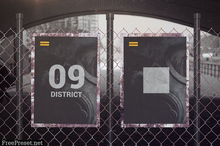 Street Poster Mockups 02