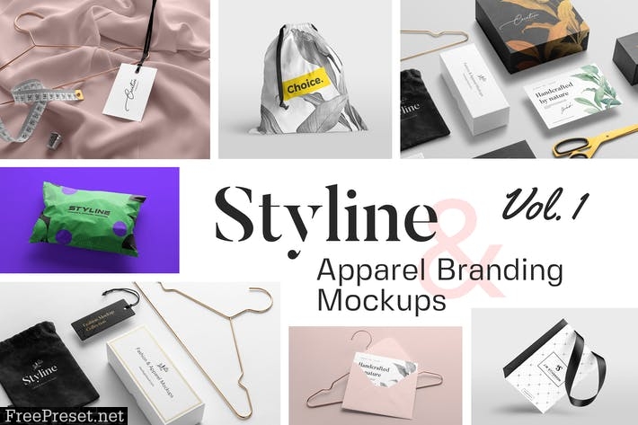 Download Styline Fashion And Apparel Mockups Vol 1