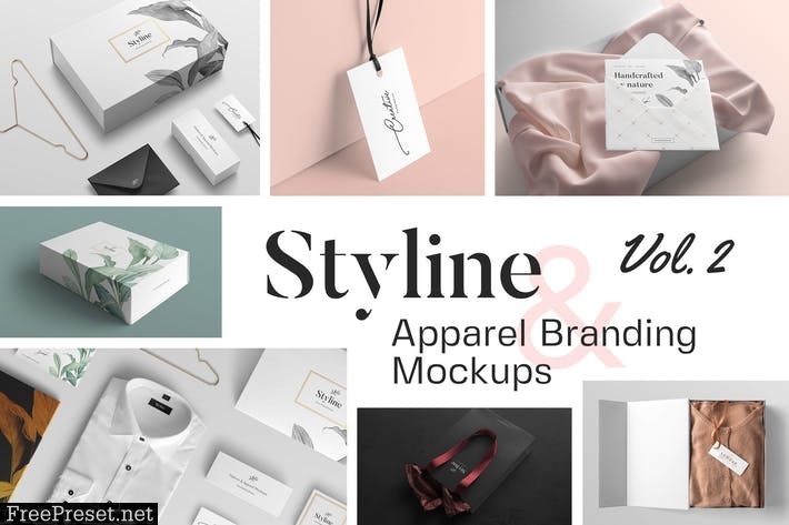 Styline – Fashion and Apparel Mockups vol 2