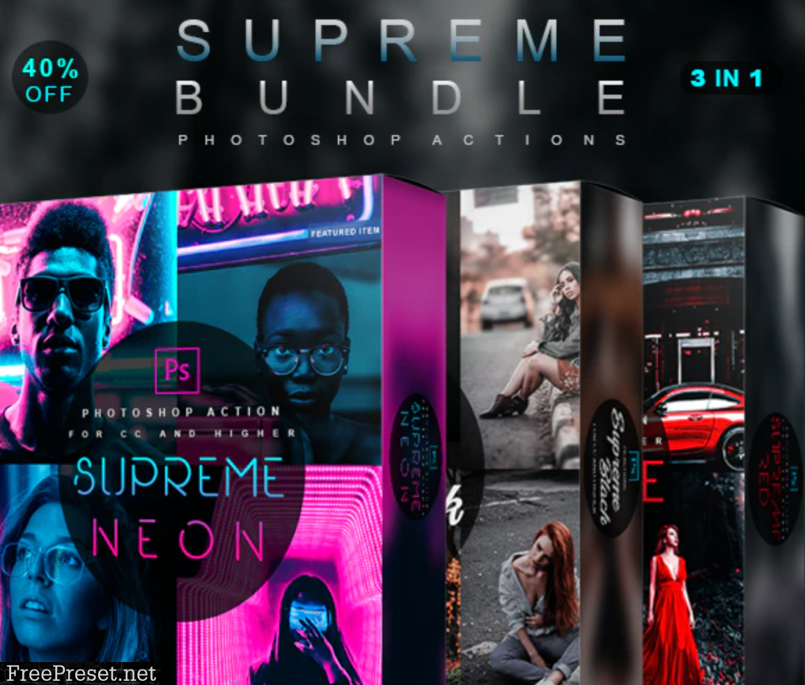 Supreme Bundle – Photoshop Actions 28445706