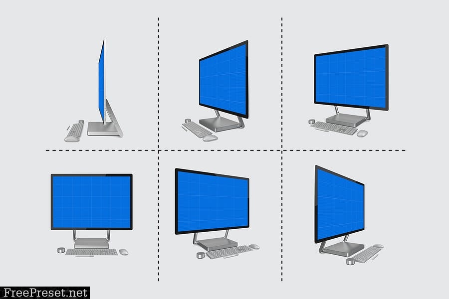 Surface Studio Kit Mockup YN3565