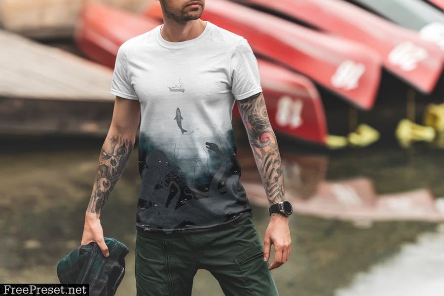 T-Shirt Mockup Adventure Edition Vol. 2