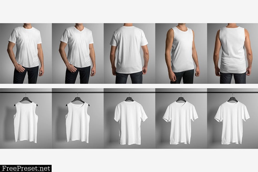 T-Shirt Mockup Male Model