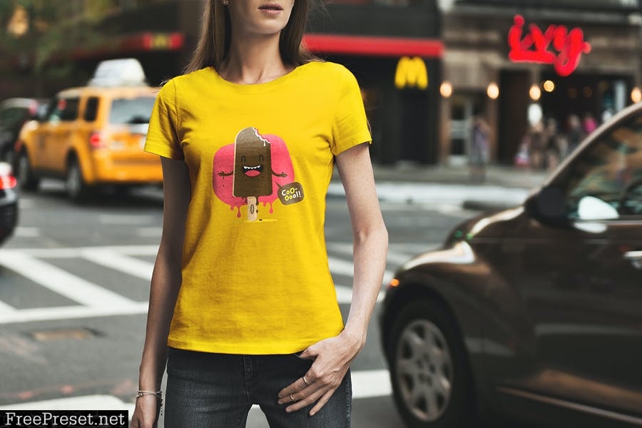 T-Shirt Mockup Urban Edition Vol. 1