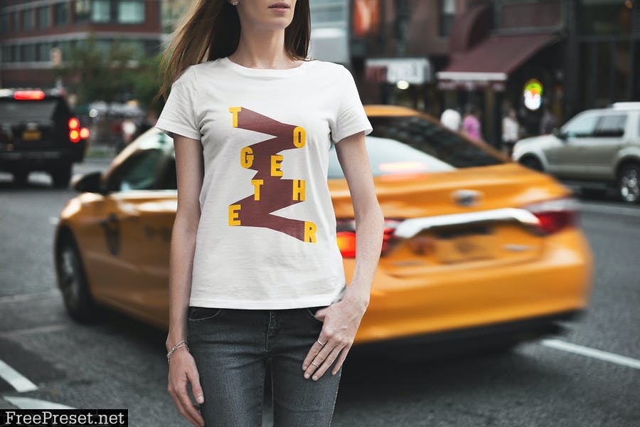 T-Shirt Mockup Urban Edition Vol. 4