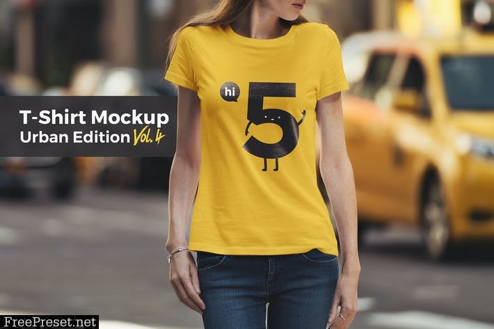 T-Shirt Mockup Urban Edition Vol. 4