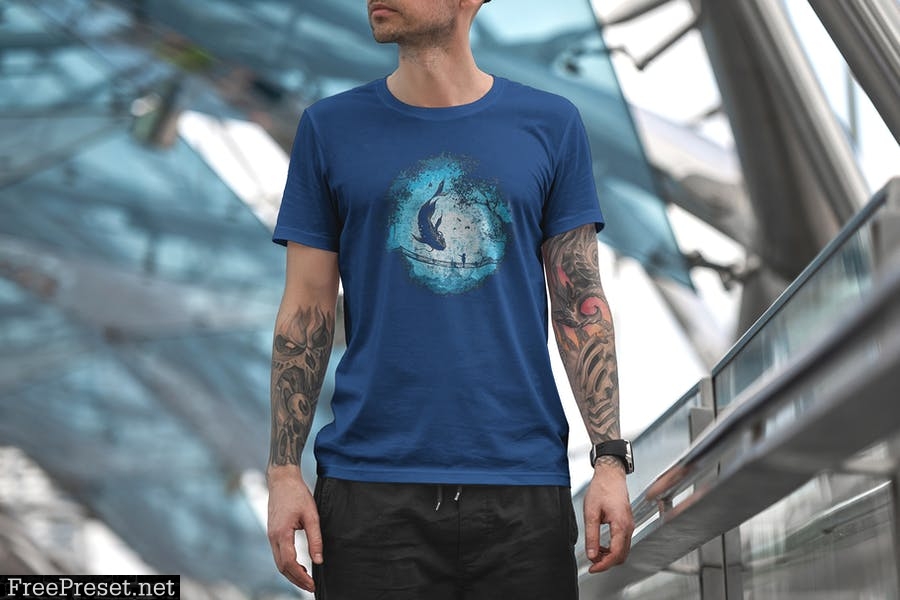 T-Shirt Mockup Urban Edition Vol. 6