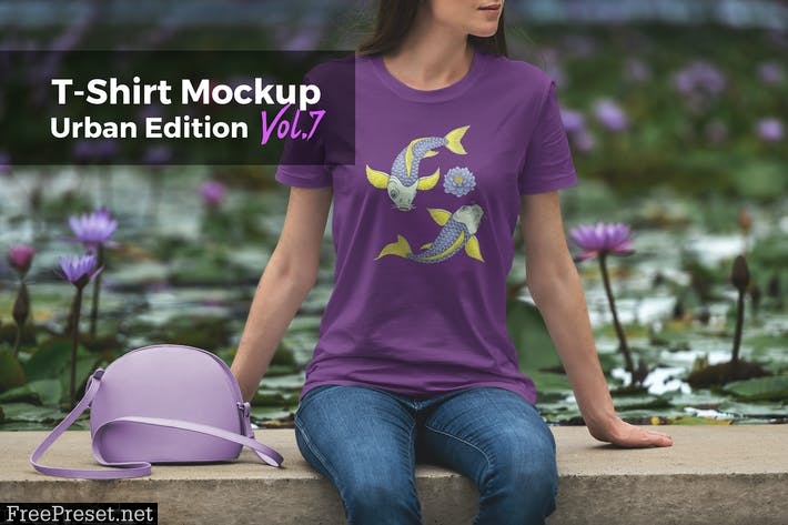 T-Shirt Mockup Urban Edition Vol. 7