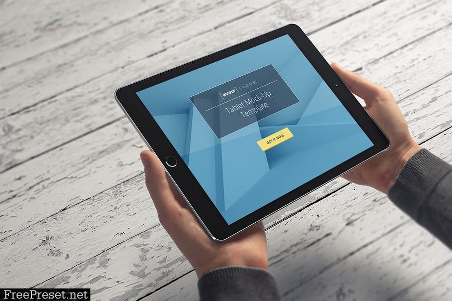 Tablet Mockup Set 63CSCR