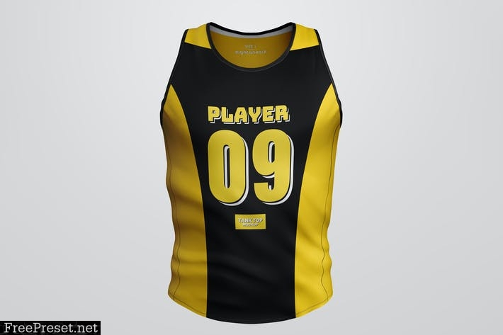 Tank Top Mock-Up Template