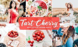 Tart Cherry Mobile & Desktop Lightroom Presets