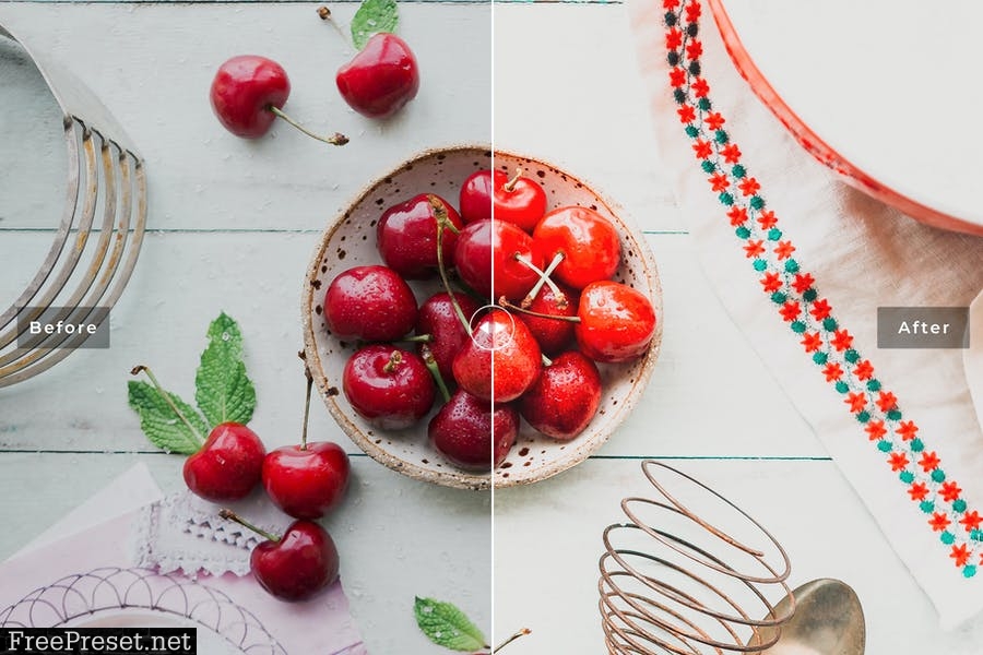 Tart Cherry Mobile & Desktop Lightroom Presets