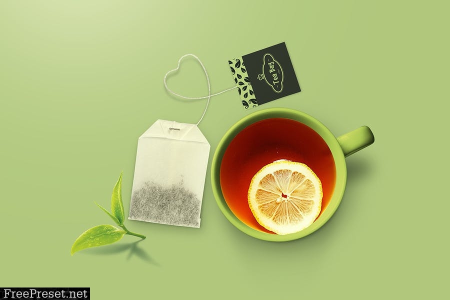 Tea Bag Mock-Up