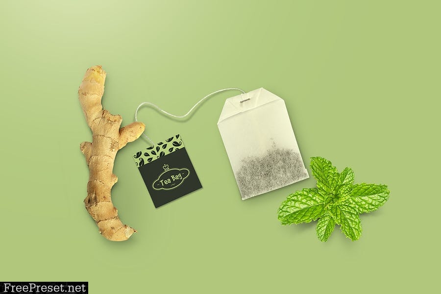 Tea Bag Mock-Up