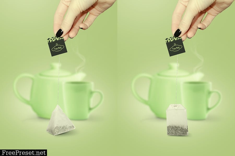 Tea Bag Mock-Up