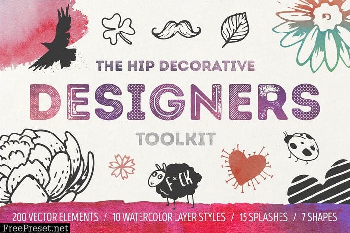 The Hip Decorative Toolkit 344M4H