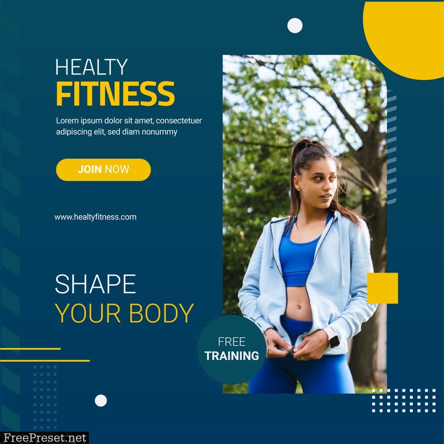 Thea Healthy Fitness Social Media Feed RUQWXZT