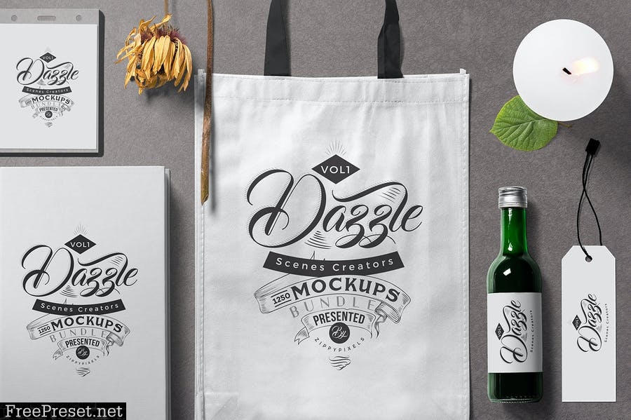 Tote Bag Mockup Scenes 694D9F