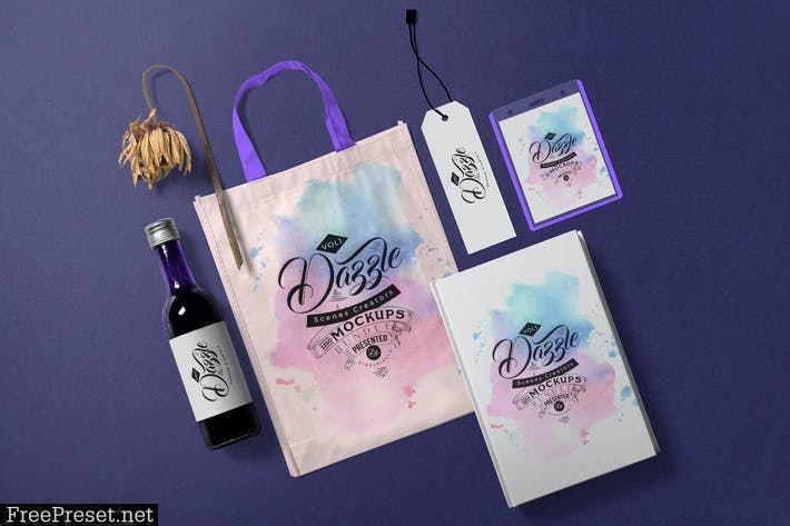 Tote Bag Mockup Scenes 694D9F