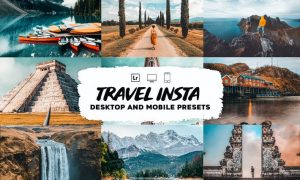 Travel insta Lightroom Presets Mobile & Desktop