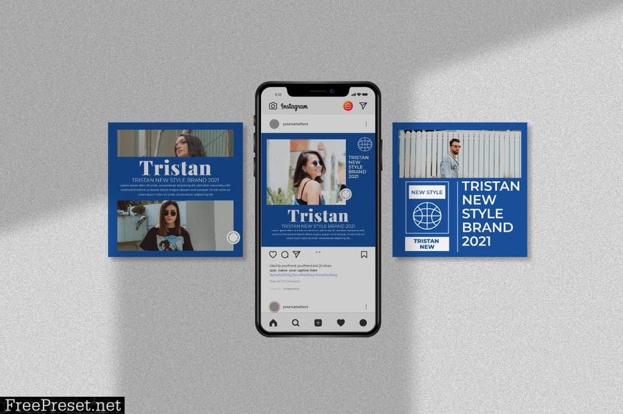 Tristan Instagram Template Vol.1 6TDWVFH