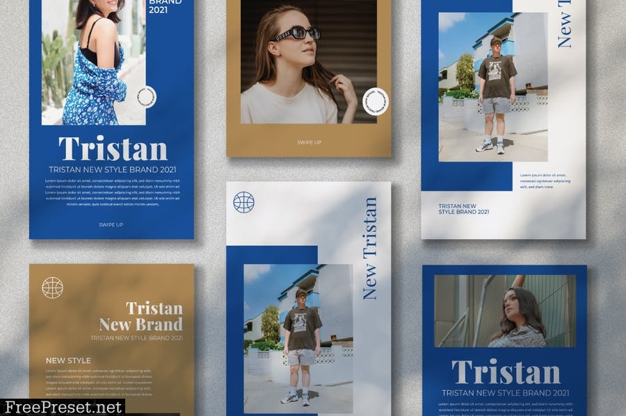 Tristan Instagram Template Vol.1 6TDWVFH