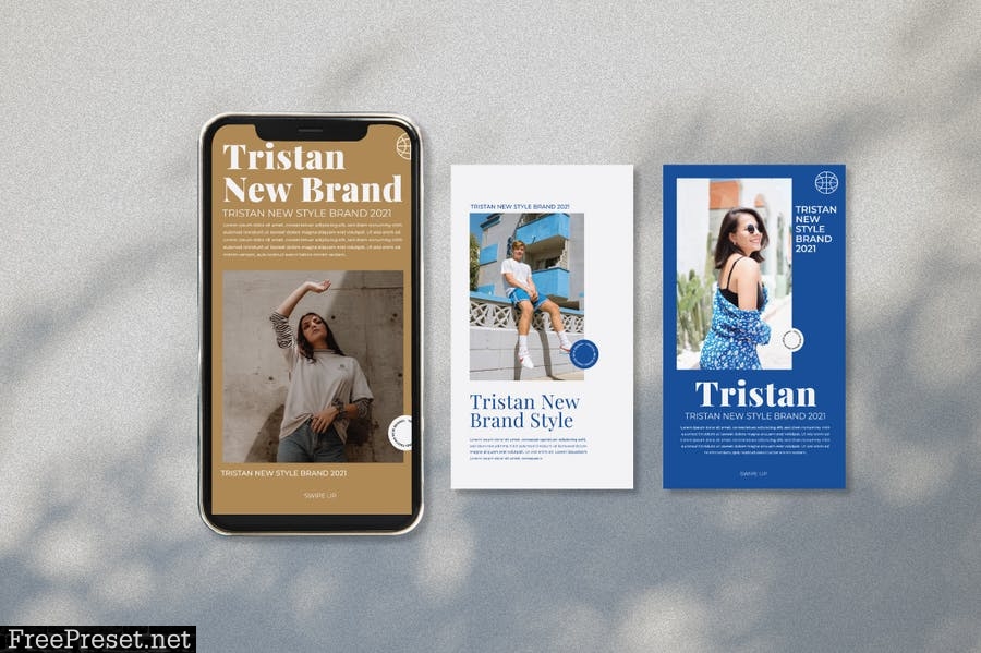 Tristan Instagram Template Vol.1 6TDWVFH